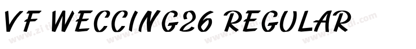 Vf Wedding26 Regular字体转换
